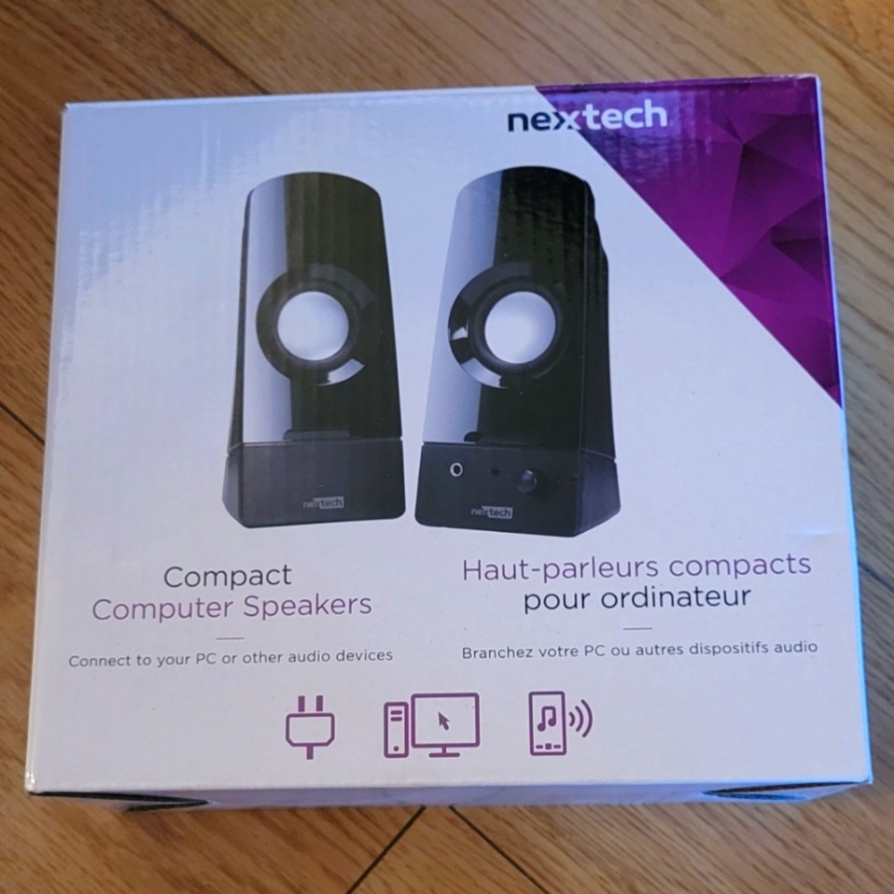 Unopened Nextech speakers